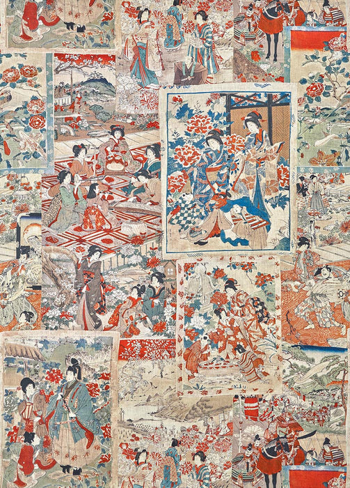 Pierre Frey Ukiyoe Original Fabric F3795001