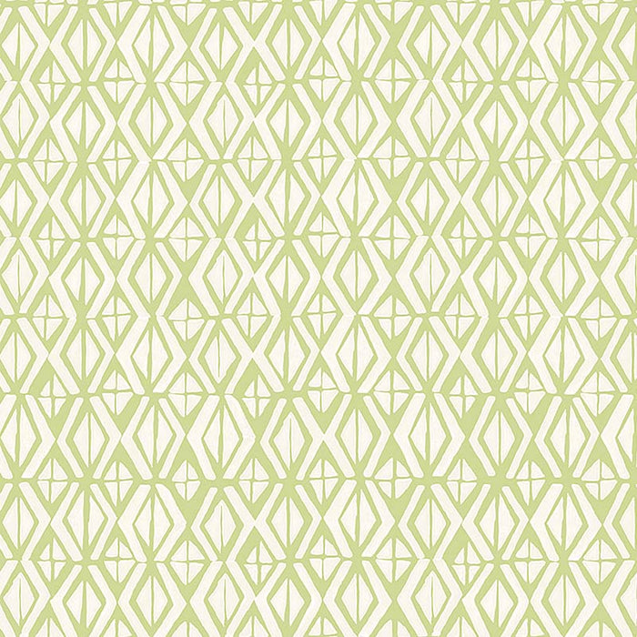 Galbraith & Paul Diamond Avocado Wallpaper Sample