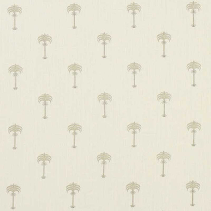 Clarke & Clarke Menara Metallic Champagne/Ivory Fabric Sample F1370/01.CAC.0