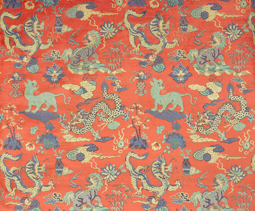 Pierre Frey Wanly Cinabre Fabric Sample F3802002