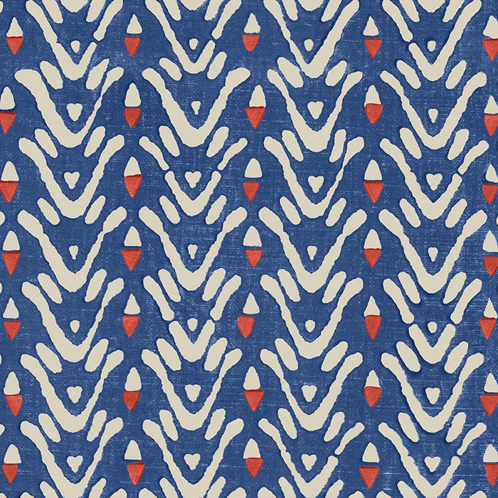 Galbraith & Paul Bell Flower Sapphire Wallpaper