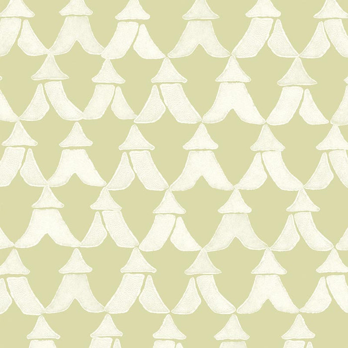Galbraith & Paul Tents Fennel/ Ivory Wallpaper