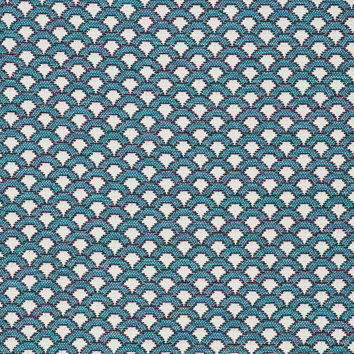 Gaston Y Daniela Ondas Azul Fabric Sample GDT5511.002.0