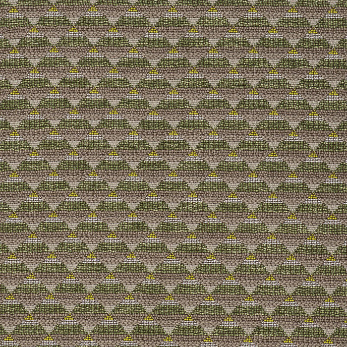 Gaston Y Daniela Piramides Verde Fabric Sample GDT5512.003.0