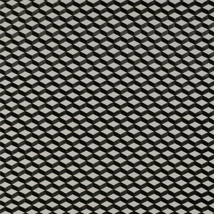 Gaston Y Daniela Montalcino Blanco/Onyx Fabric Sample GDT5344.001.0