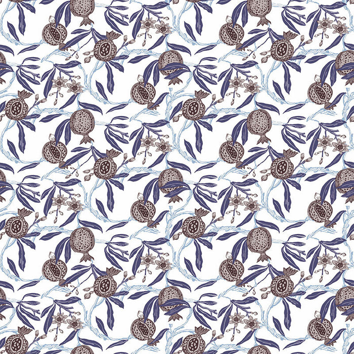 Gaston Y Daniela Granadas Blancoberenjena Wallpaper Sample GDW5439.003.0