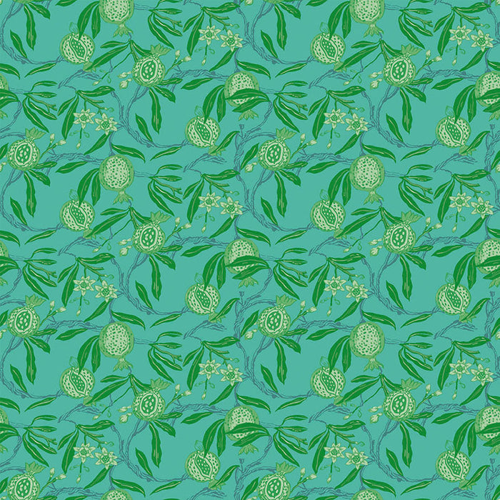 Gaston Y Daniela Granadas Verde/Azul Wallpaper Sample GDW5439.005.0