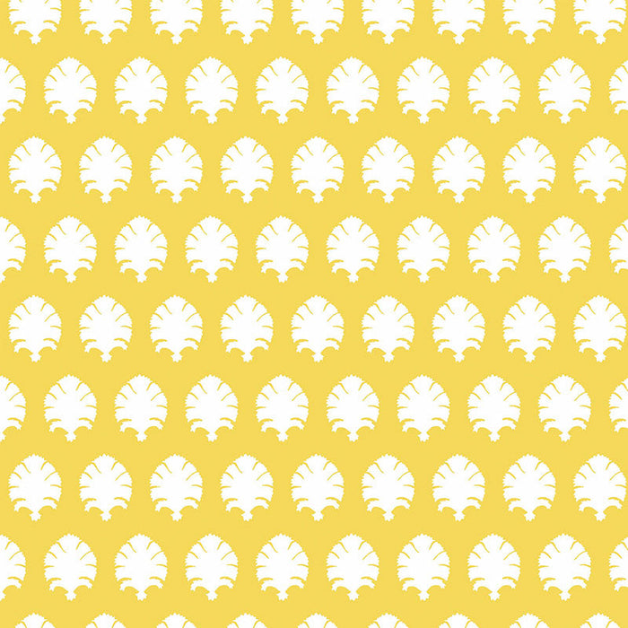 Gaston Y Daniela Stamp Amarillo Wallpaper Sample GDW5440.003.0