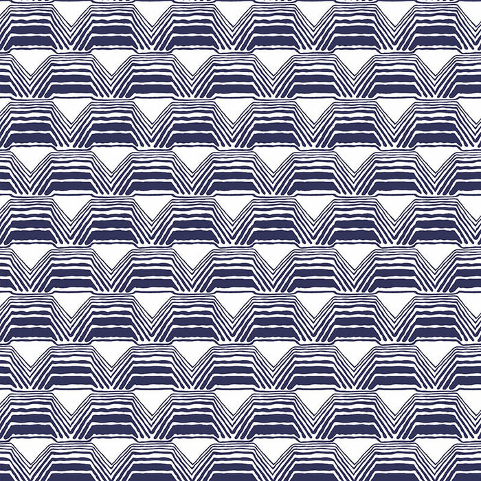 Gaston Y Daniela Dunas Navy Wallpaper Sample GDW5442.001.0