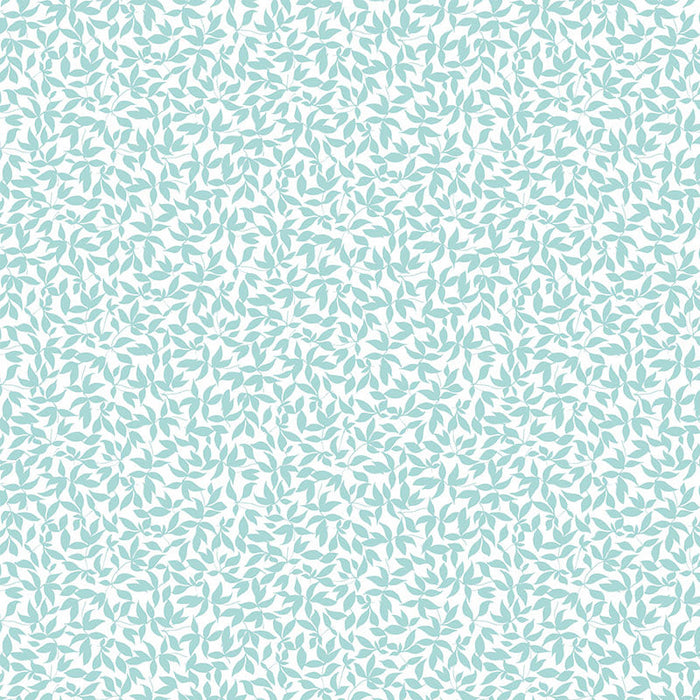 Gaston Y Daniela Hiedra Aqua Wallpaper Sample GDW5444.001.0