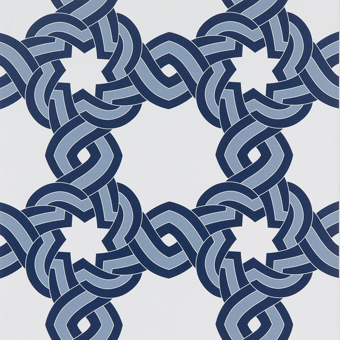 Gaston Y Daniela Tio Juan Azul Wallpaper Sample GDW5254.003.0