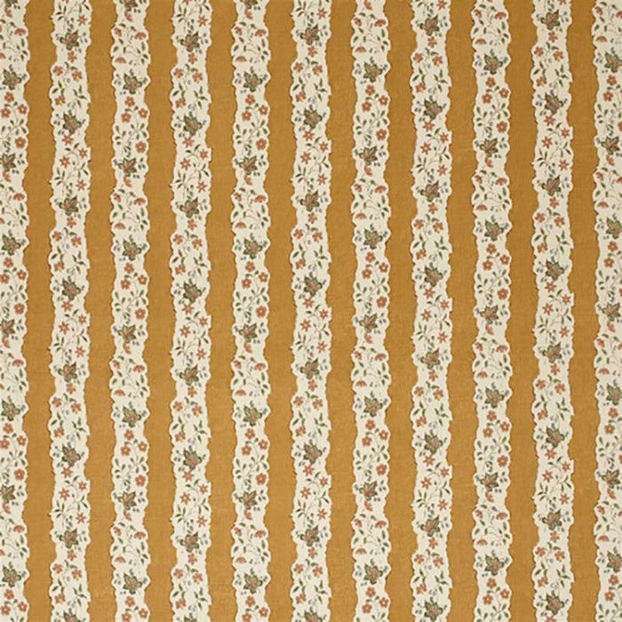 Jasper Red Oak Stripe Saffron Fabric Sample JP-5300