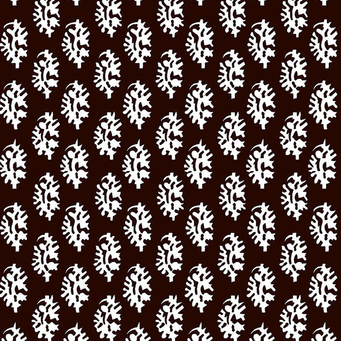 Gaston Y Daniela Seijo Chocolate Fabric Sample LCT1027.005.0