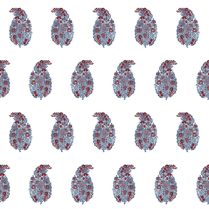 Gaston Y Daniela Tarsila Wp Azul/Rojo Wallpaper Sample LCW1022.001.0