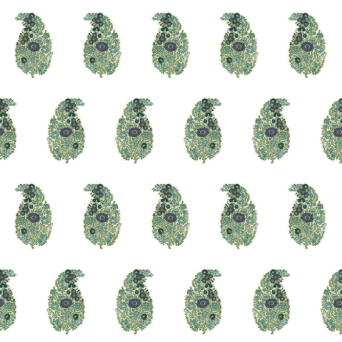 Gaston Y Daniela Tarsila Wp Azul/Verde Wallpaper Sample LCW1022.003.0
