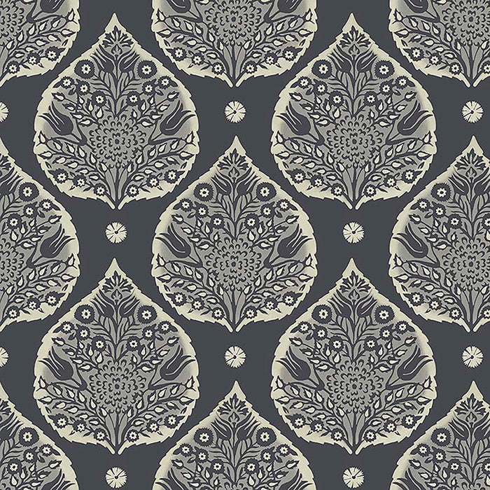 Galbraith & Paul Little Lotus Iron Wallpaper Sample