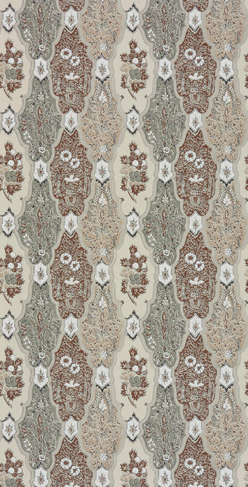 Le Manach Batik Raisin Galet Wallpaper Sample LP105003