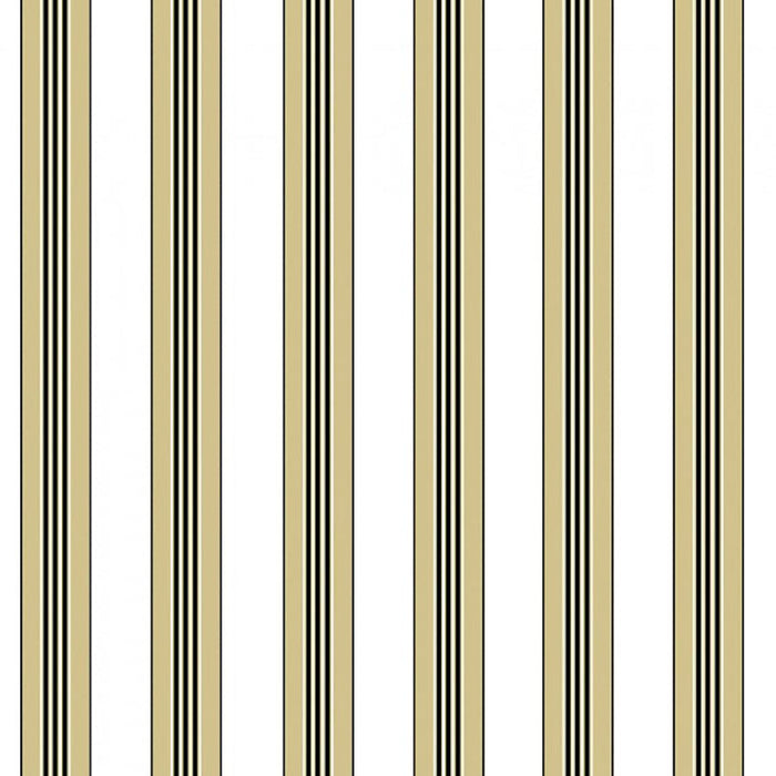 Brunschwig & Fils Rayure Lione Beige Wallpaper Sample P8015104.16.0