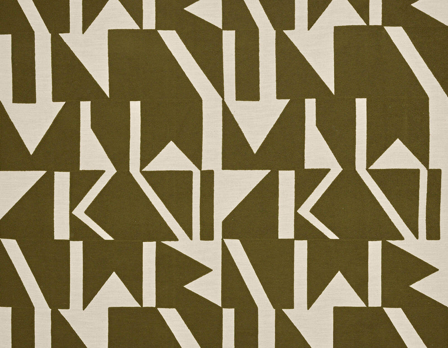 Pierre Frey Wokabi Kaki Fabric Sample F3355001