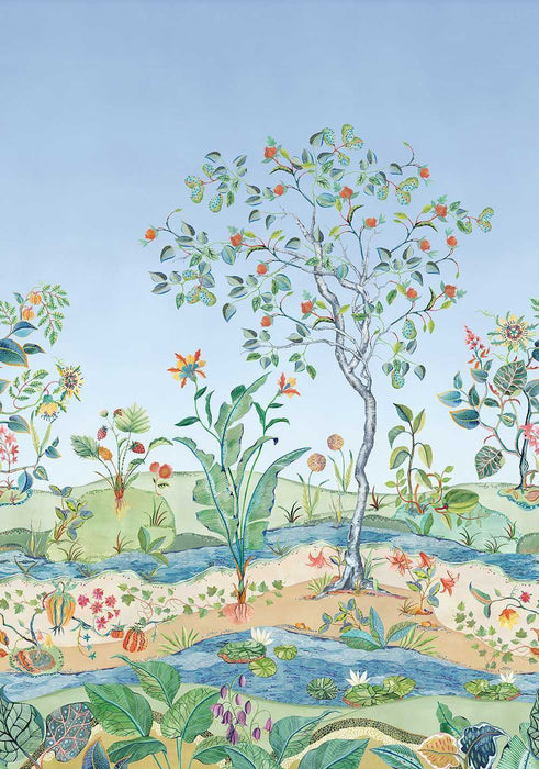 Osborne & Little Mythica Mural Panel 1 Wallpaper W7817-01