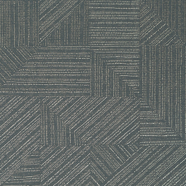 Winfield Thybony Belcaro Indigo Wallpaper Sample WHF1425.WT.0