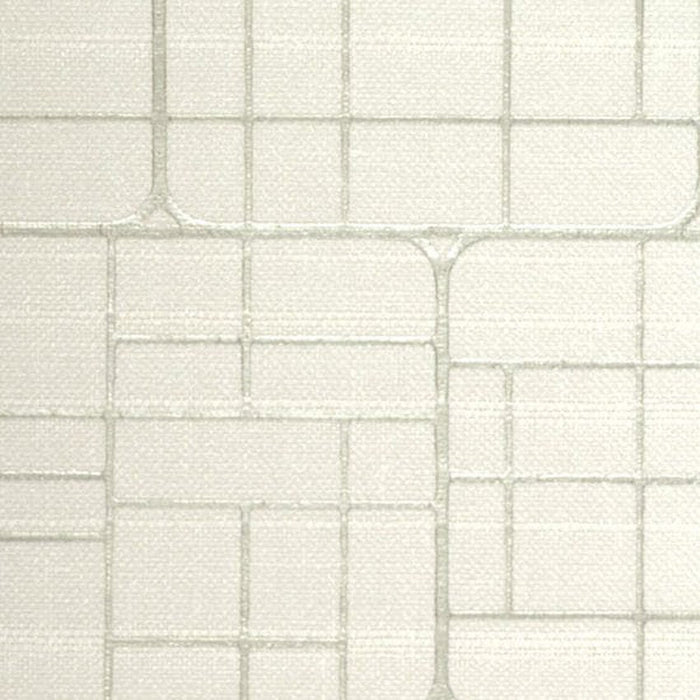 Winfield Thybony Brunelli Icy White Wallpaper Sample WTE6015.WT.0