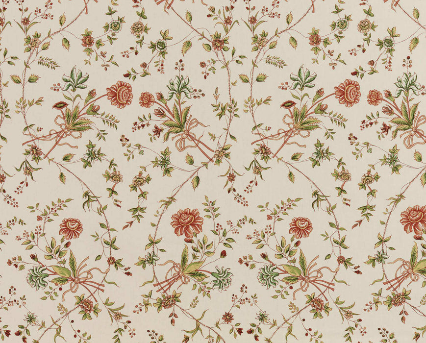 Braquenie Cheverny Rose Vert Fabric Sample B1875002