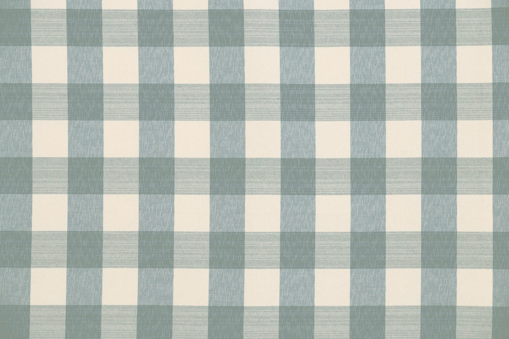 Le Manach Amalfi - Carreaux Celadon Fabric Sample L4348012