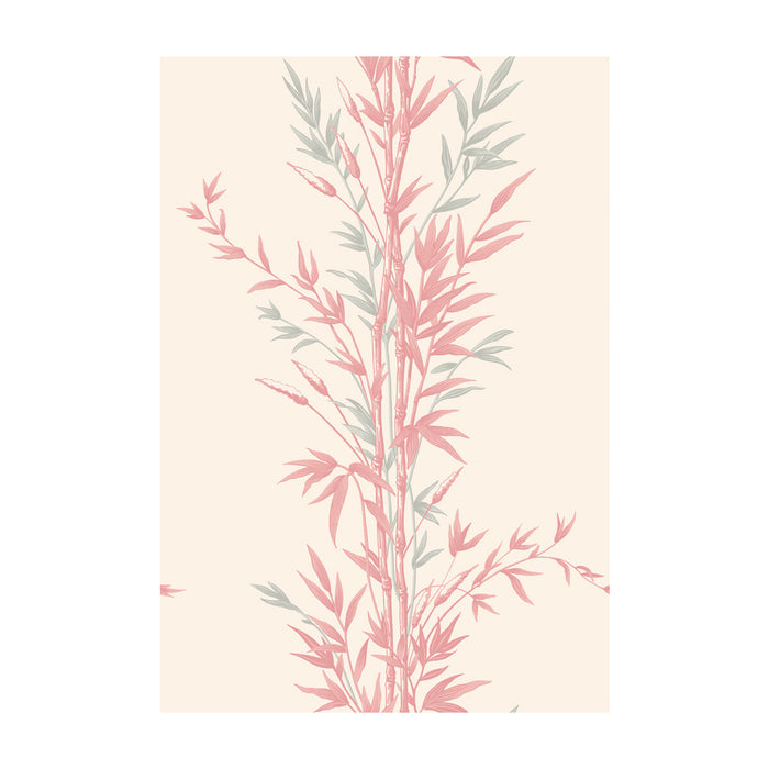Cole & Son Bamboo Pink Wallpaper 100/5024.CS.0