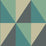 Cole & Son Apex Grand Teal Wallpaper 105/10045.CS.0