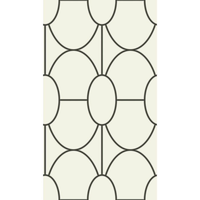 Cole & Son Riviera Black And White Wallpaper 105/6026.CS.0