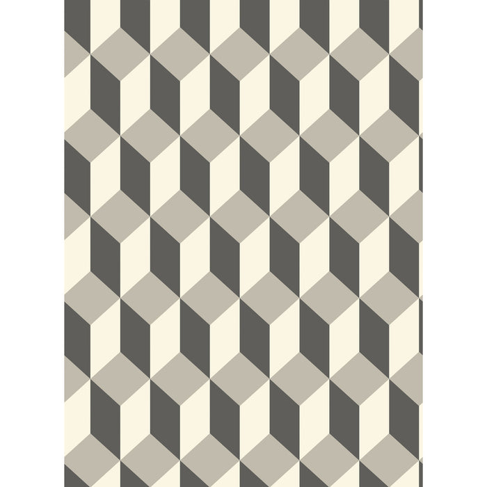 Cole & Son Delano Grey And Black Wallpaper 105/7031.CS.0