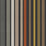 Cole & Son Carousel Stripe Charcoal Wallpaper 108/6031.CS.0