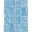 Cole & Son Bellini Blue & White Wallpaper 108/9045.CS.0