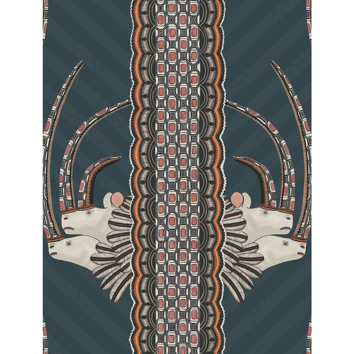 Cole & Son Jabu Blue Wallpaper 109/3015.CS.0