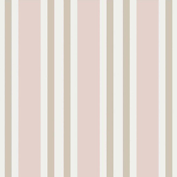 Cole & Son Polo Stripe Soft Pink Wallpaper 110/1004.CS.0