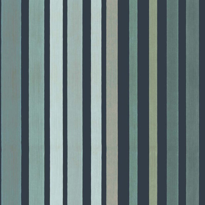 Cole & Son Carousel Stripe Frosty Green Wallpaper 110/9041.CS.0