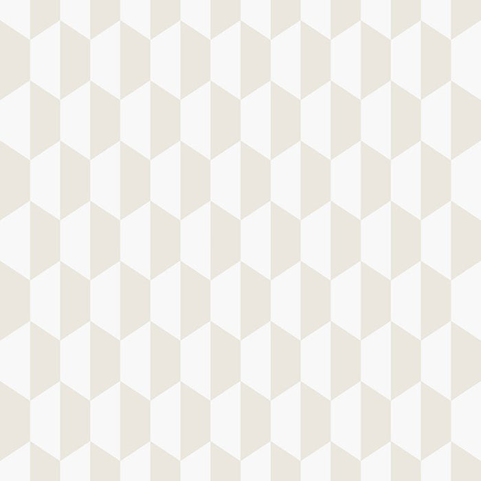 Cole & Son Petite Tile Parchment Wallpaper 112/5021.CS.0