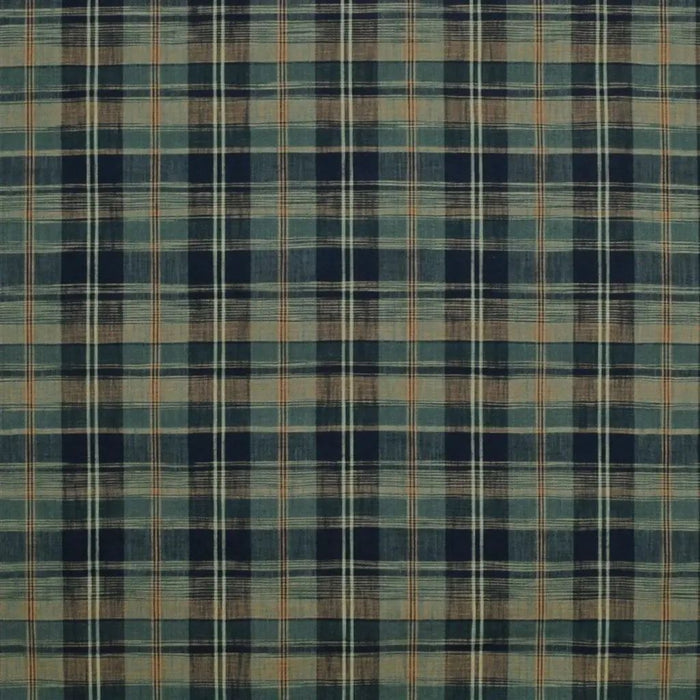 Ralph Lauren Ryokan Plaid Indigo Fabric FRL5096/01