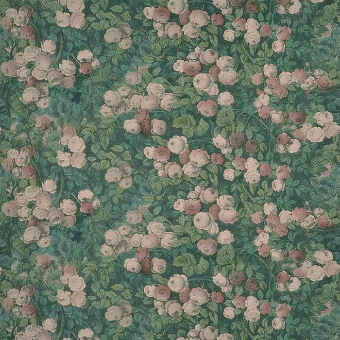 John Derian Rose Mosaic 1 Fabric FJD6019-01