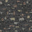 Cole & Son Mediterranea Charcoal & Metallic Wallpaper 114/7014.CS.0
