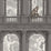 Cole & Son Procuratie Con Vista Soot & Snow Wallpaper 114/8016.CS.0