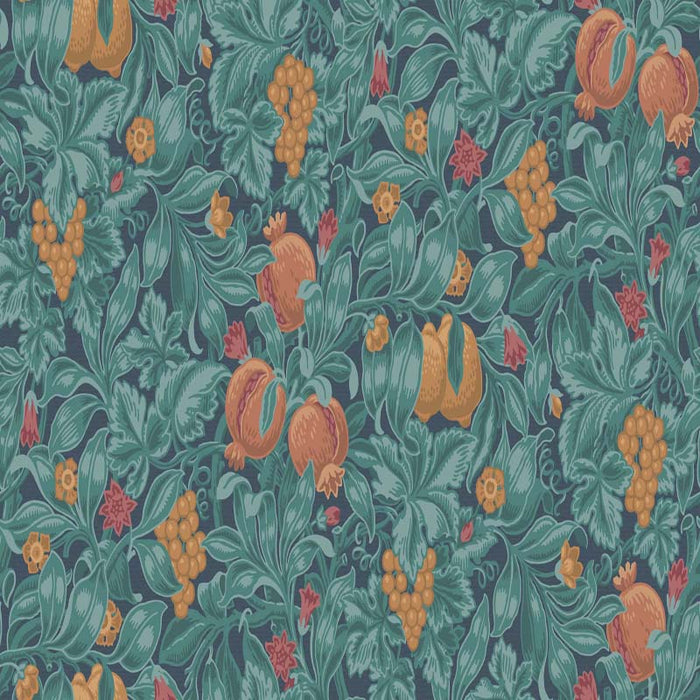 Cole & Son Vines Of Pomona Oran/Teal Wallpaper 116/2005.CS.0
