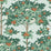 Cole & Son Orange Blossom Burnt Orange/Mint/Seafoam Wallpaper 117/1004.CS.0