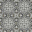 Cole & Son Piccadilly Grey & Metallic Gold On Black Wallpaper 117/8022.CS.0