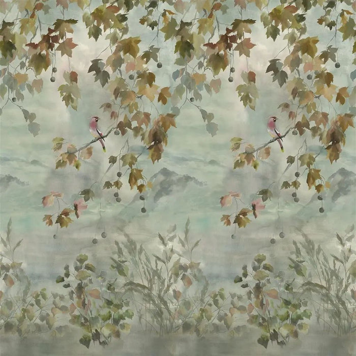 Designers Guild Miyako Scene 2 Panel 1 Wallpaper PDG1112-01