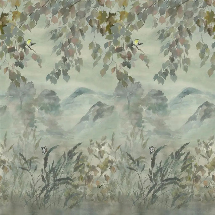 Designers Guild Miyako Scene 1 Panel 1 Wallpaper PDG1111-01