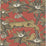 Cole & Son Satara Soot&Metgld/Rouge Wallpaper 119/3014.CS.0