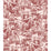 Cole & Son Fungi Forest Burgundy Wallpaper 122/1001.CS.0