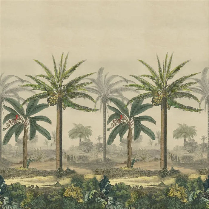 John Derian Palm Trail 2 Panel 1 Wallpaper PJD6008-01